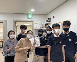 오산중학교 교사&학생 센터 방문!