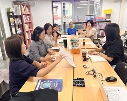 용산교육지원네트워크 협의회 진행 